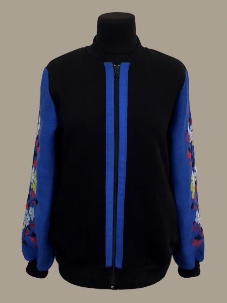 Куртка Галерея льна Стрит р. 48 васильковый 4985/48/1560