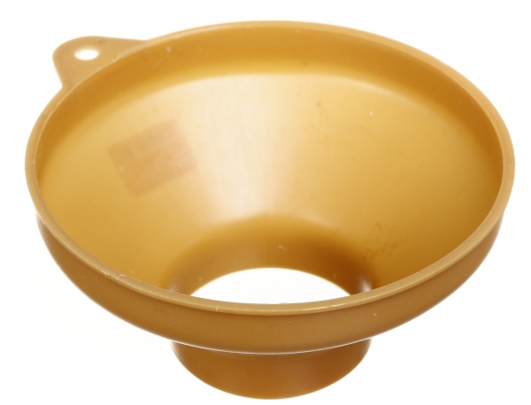 Лійка на банку широка синій