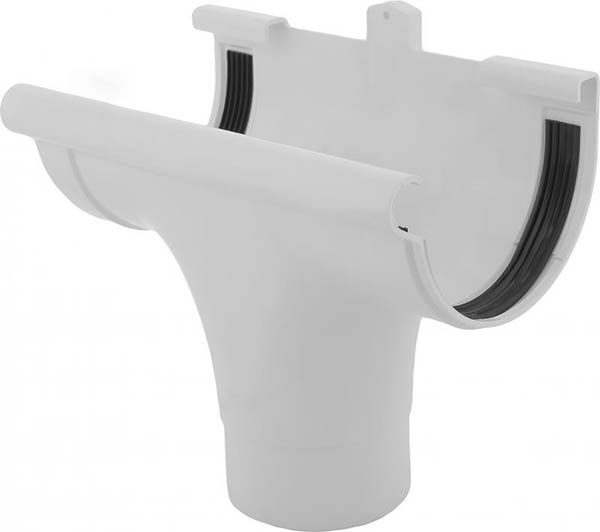 Воронка ринви PROFiL 130 мм білий 