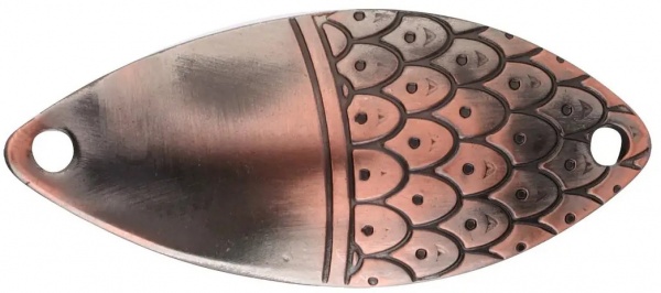 Блесна-колебалка Mikado 10 г Roach № 2 5.1см old copper медь