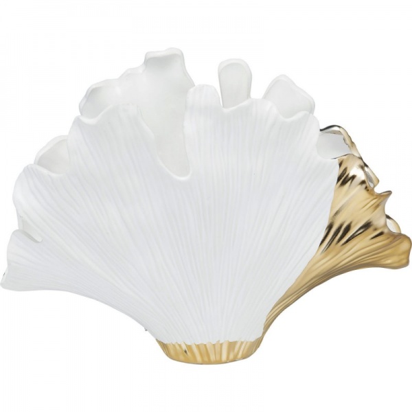 Ваза KARE Design Ginkgo Elegance 45 см белая 
