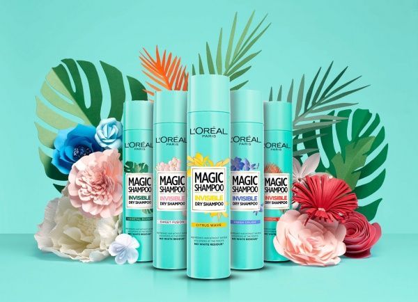 Сухий шампунь L'Oreal Paris Magic shampoo Екзотика тропіків 200 мл 