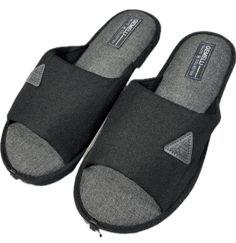 Тапки домашние Gemelli Скаут 3 р.42 темно-серый