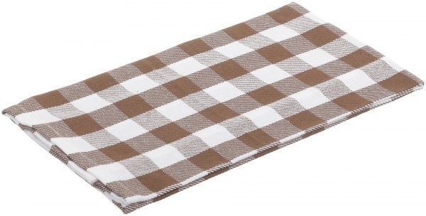 Набор полотенец Checked 40x60 см UP! (Underprice) красно-коричневый/клетчатый 