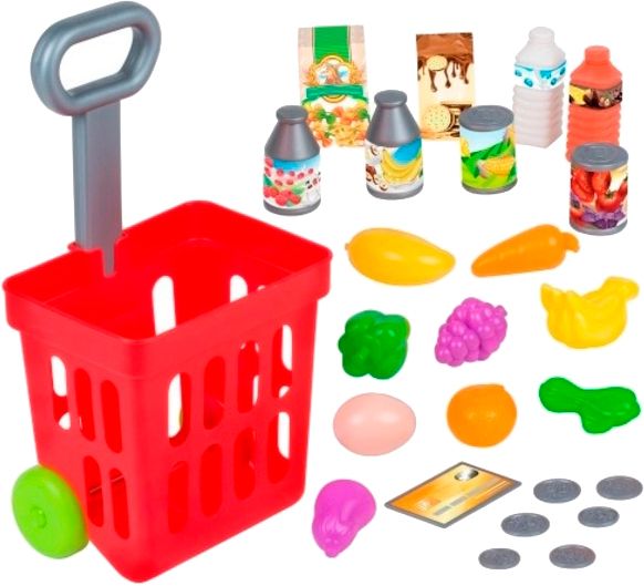 Ігровий набір Bebelino візок з продуктами 58148