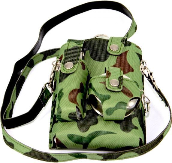 Фляга в чохлі з чаркою і складаним ножем PT-9-A