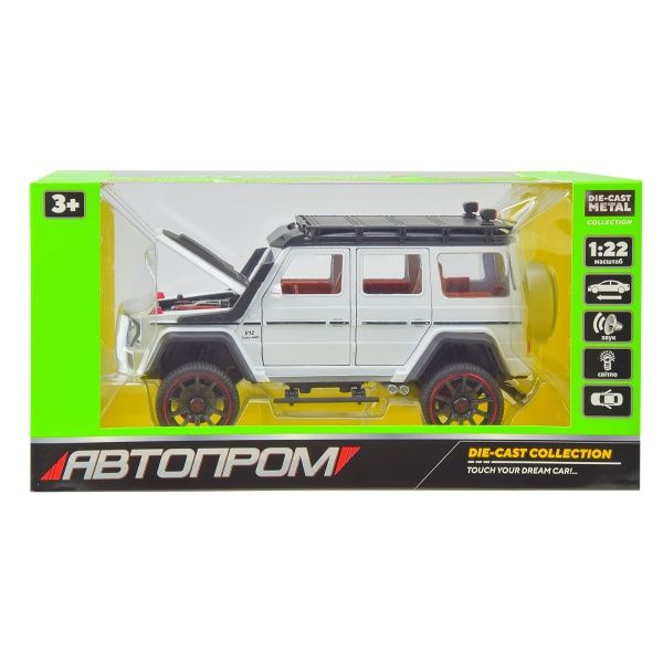 Автомодель Автопром 1:22 Mercedes-Benz, 2 кольори в асортименті 8757