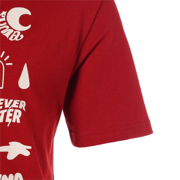 Футболка Puma Downtown Graphic Tee 53159622 р.M червоний