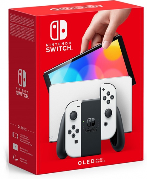 Игровая консоль NINTENDO Switch OLED white
