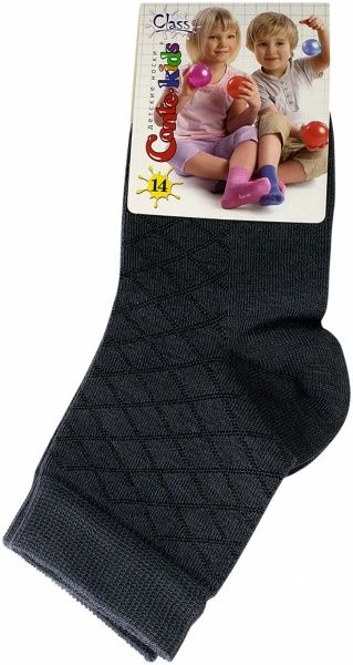 Шкарпетки дитячі Conte-Kids CK CLASS 13С-9СП 152 р.14 темно-сірий 