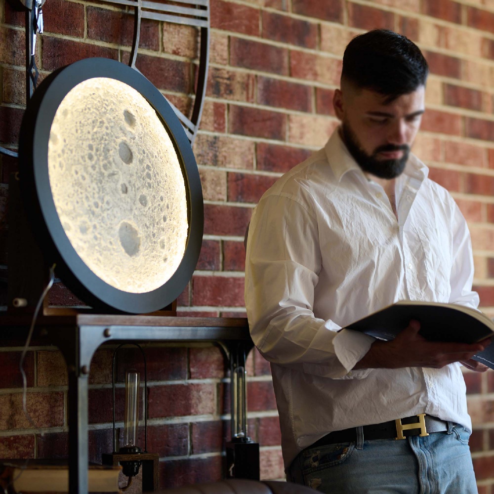 Светильник настенный The 11's Обратная сторона Луны 1x18,3 Вт черный