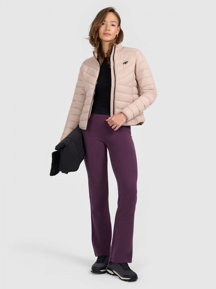 Куртка жіноча 4F DOWN JACKET F0855 4FWSS26TDJAF0855-83S р.S бежева