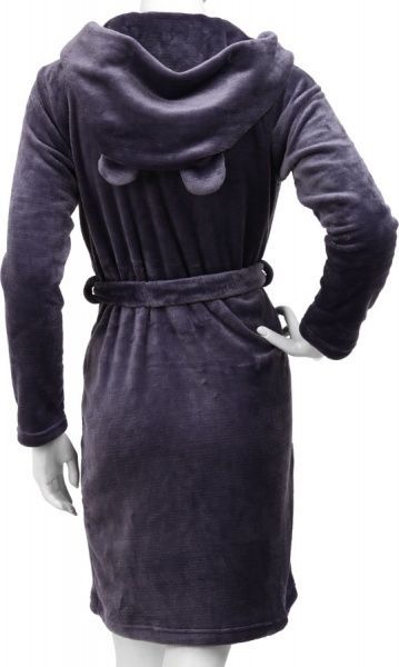 Халат Roksana Ушки 859/90152 р. S темно-серый 