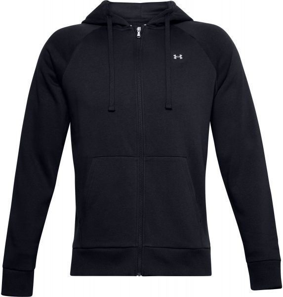 Джемпер Under Armour UA Rival Fleece FZ Hoodie 1357111-001 р. S чорний