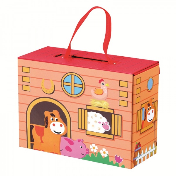 Игровой набор деревянный Bino Ферма в коробке 70612