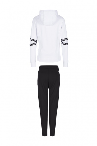 Спортивний костюм EA7 TRACKSUIT 3KTV69-TJU6Z-22BA р. S чорно-білий