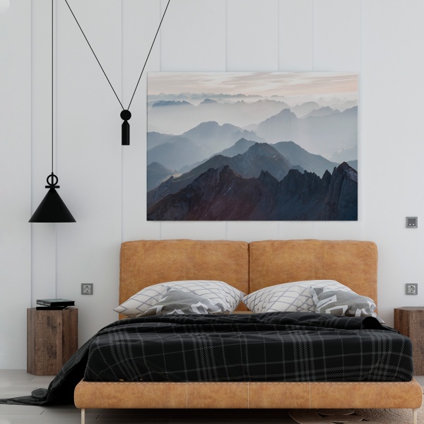 Картина на полотні Світанок у горах 110x80 см WS Holst 14082220 