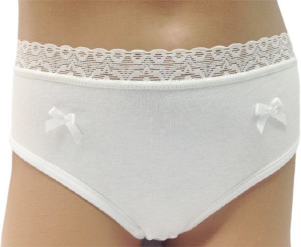 Трусики для девочек Bibo 11074 р.104 белый 