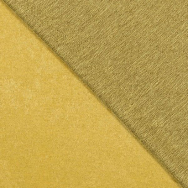 Ткань портьерная ТК-Домашній текстиль ТОВ двухсторонняя Чин-чила Дукас, цвет рапса 280 см 