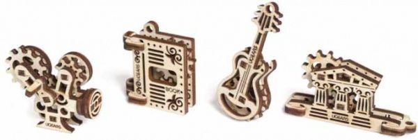 3D-пазл Ukrainian Gears Фиджеты Творчество