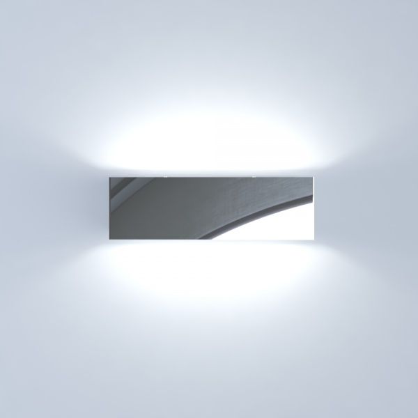 Светильник настенный Iterna Wall BQube хром 