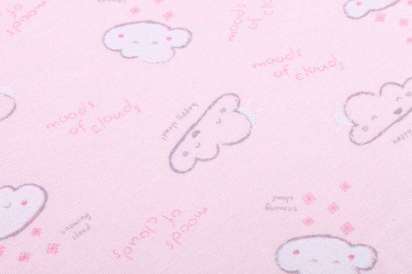 Боді для дівчинки Bembi БД58а р.68 рожевий із малюнком 