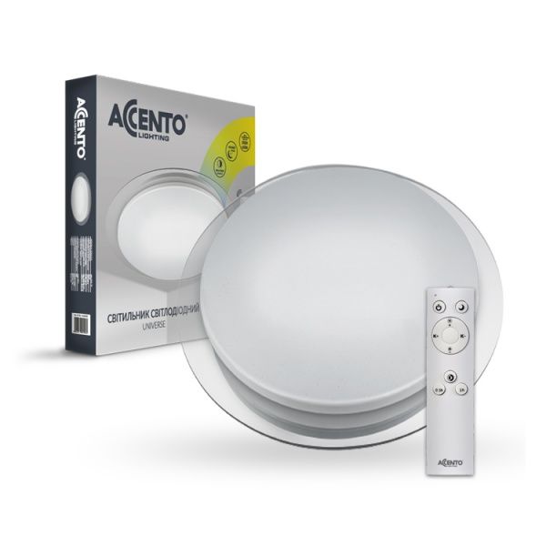 Світильник світлодіодний Accento lighting AC1200 Universe з пультом ДК 36 Вт білий 3000-6500 К 