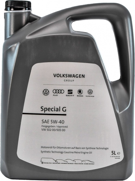 Моторне мастило VAG Special D 5W-40 5 л (G S55 505 M4)