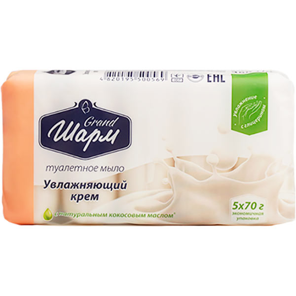 Мило Шарм Зволожуючий крем 350 г 5 шт./уп.