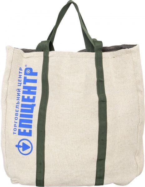 Сумка хозяйственная с логотипом 50x41x12 мм зеленый