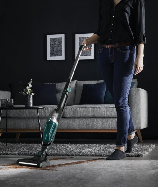 Пылесос аккумуляторный Rowenta X-TREM COMPACT RH1239WO black/blue 