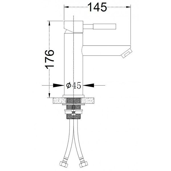 Смеситель для умывальника Mixxen Динамик Mxin0420