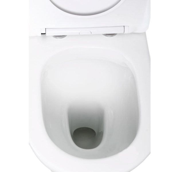 Унітаз-компакт EGO PURE Rimless з сидінням Duroplast SLIM soft-close