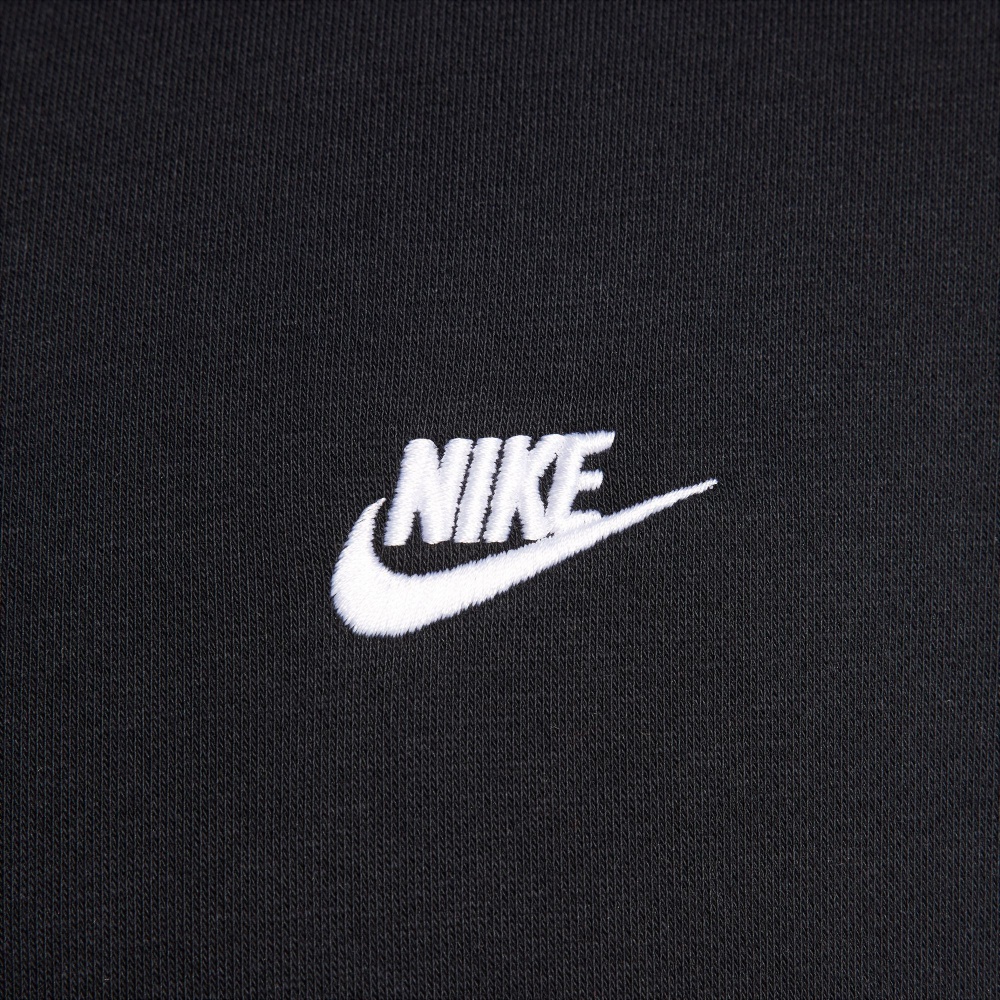 Джемпер Nike M NK CLUB BB FZ HOODIE FN3861-010 р.S черный