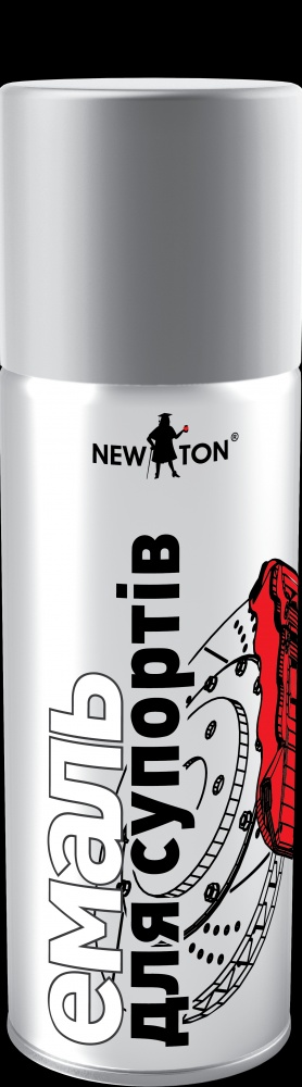 Автоемаль алкідна для супортів та гальмівних дисків NewTon 400 мл
