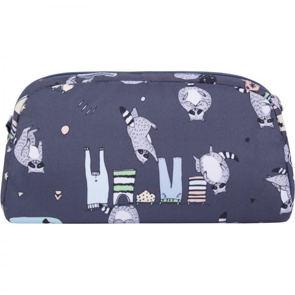 Косметичка Bagland Еноты-2 серый (00198664) 