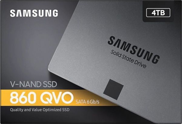 SSD-накопитель Samsung 860 QVO 4000GB 2,5