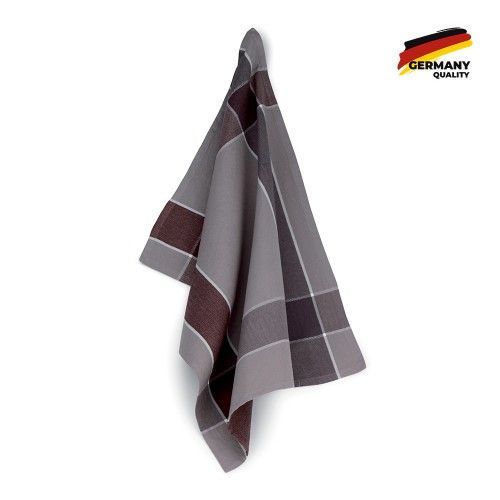 Рушник Henrik Streifen 50х70 темно-сірий 50x70 см Kela темно-сірий 