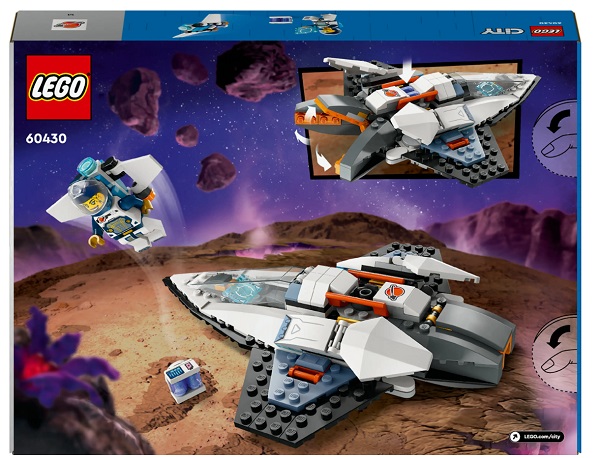 Конструктор LEGO City Міжзоряний космічний корабель 60430