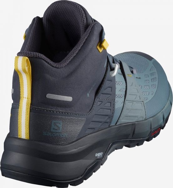 Черевики Salomon Odyssey mid gtx Ebony/Stormy Wea/S L41144600 р. UK 9 сірий