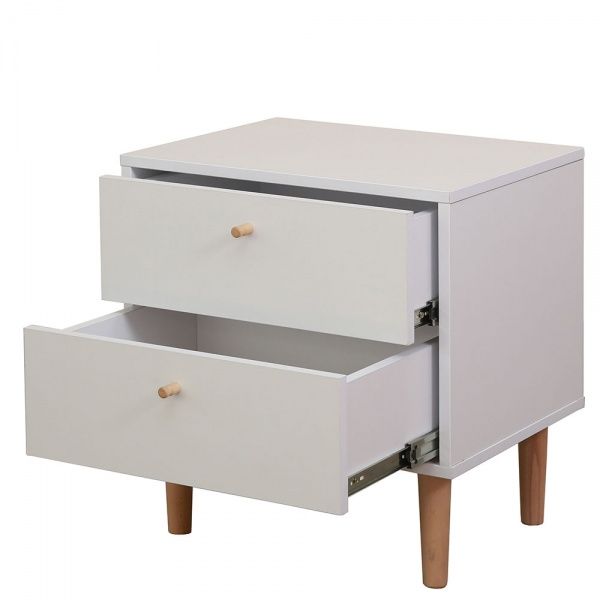 Тумба прикроватная Скандинавия 546х500х400 мм аляска