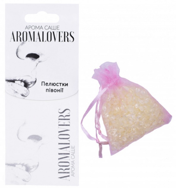 Ароматическое саше Aromalovers Лепестки пиона для гардероба и авто 25 г 