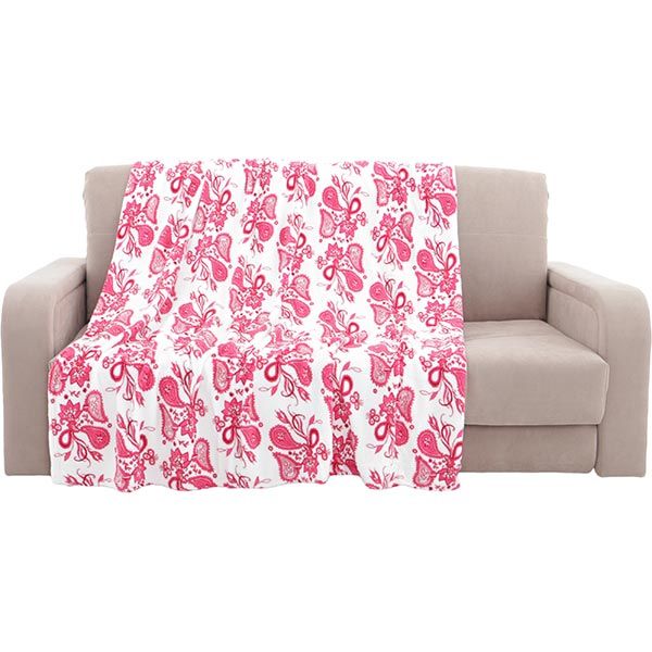 Плед микрофибра Underprice Версаль бордо 160x200 см