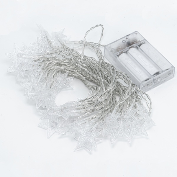 Декоративная гирлянда Altalusse (INL-2706B-40 Warm) встроенный светодиод (LED) 40 ламп 6 м 