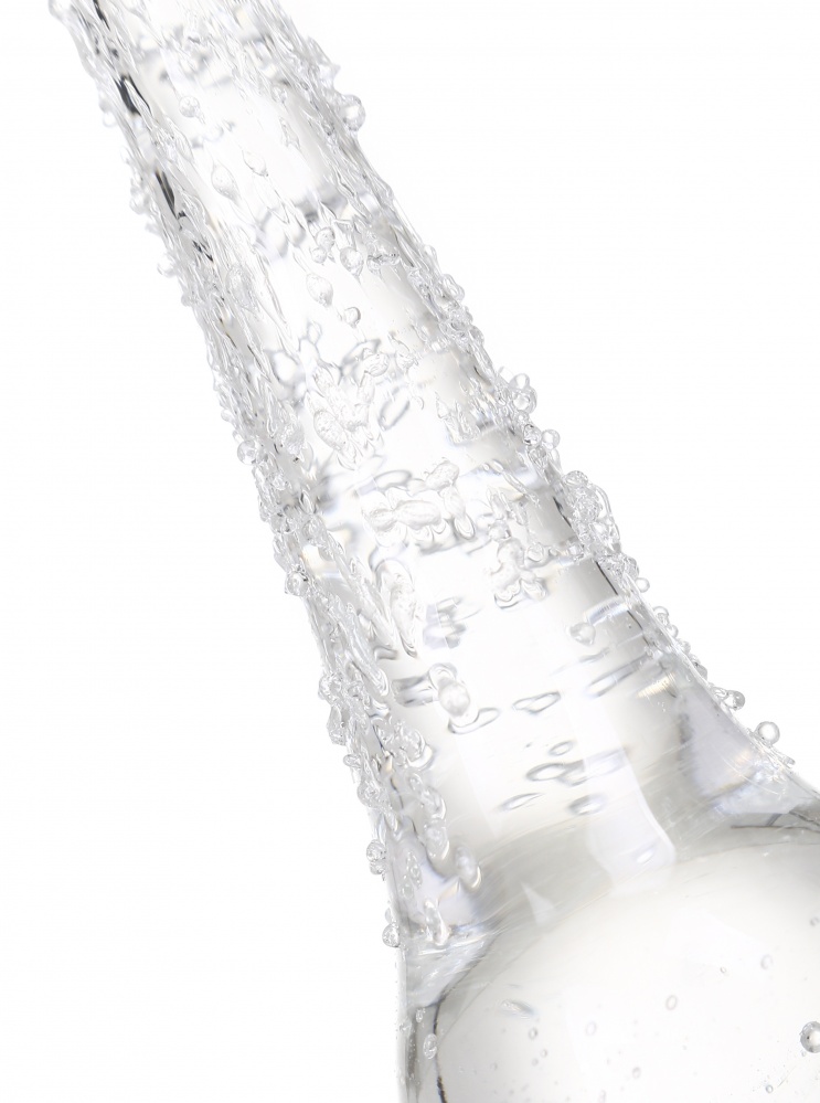 Подвеска стеклянная сосулька-капля 7 см прозрачный EBG144415