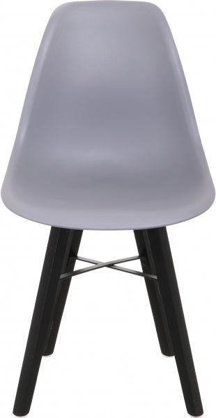 Стул Light Wood 530х800 мм серый / черный