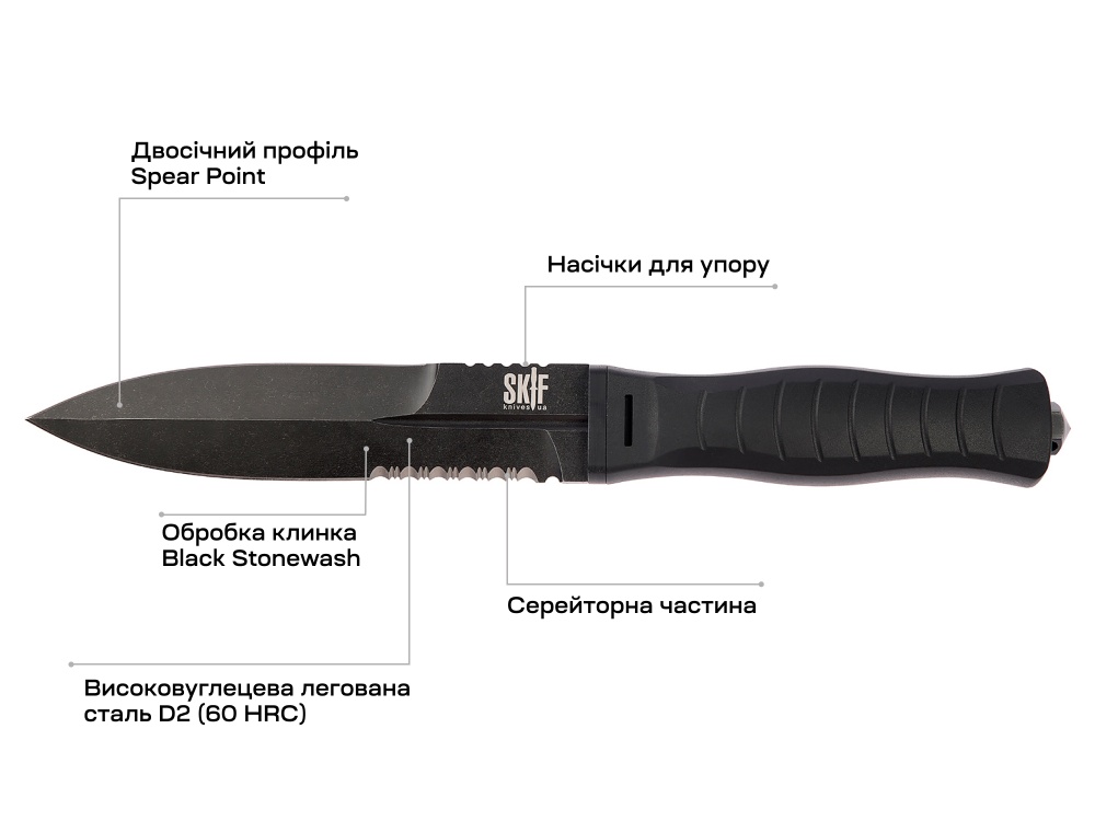 Ніж Skif Neptune BSW Black 1765.03.64