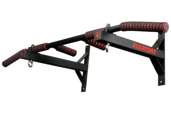 Турнік настінний PLENERGY TR09-BK S5 чорний 110 см