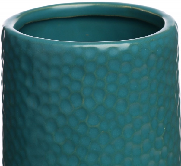 Ваза керамическая бирюзовый Guoxin d12хh29