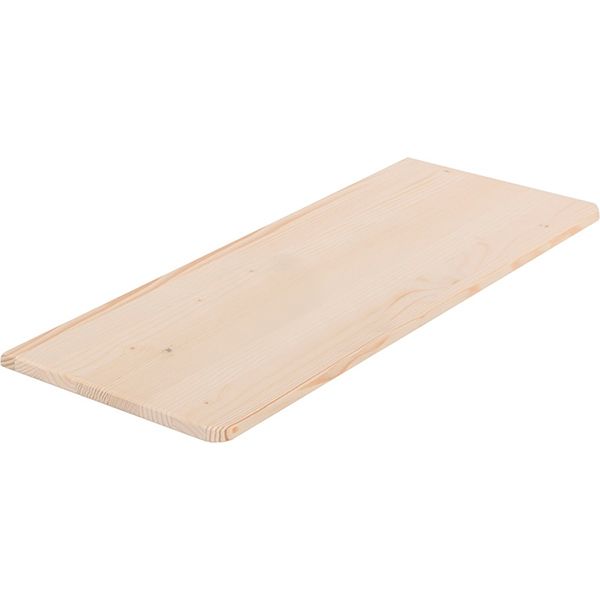 Полиця з хвойних порід 800x400 мм дерево світле 